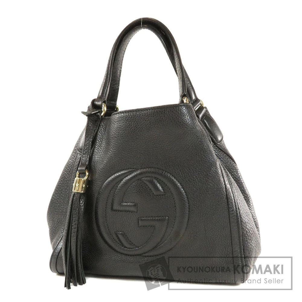 Gucci Soho Interlocking GG Handbag Calfskin